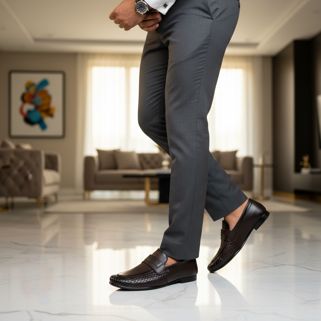 Dark Brown Tone Formal Loafer