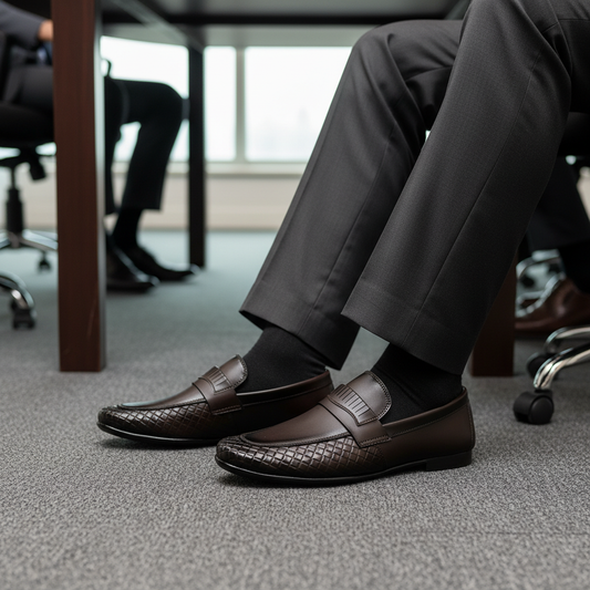 Dark Brown Tone Formal Loafer