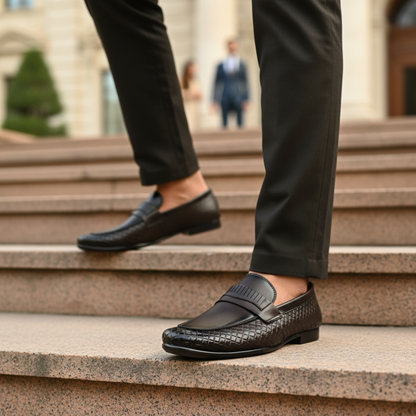 Dark Brown Tone Formal Loafer