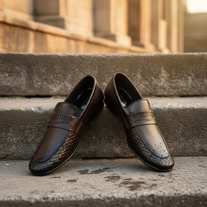 Dark Brown Tone Formal Loafer